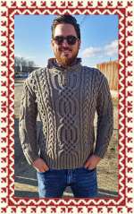 Merinó írmintás pulóber - Merino extra csavart pulcsi Merinó írmintás pulóber - Merino extra csavart pulcsi