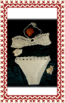 horgolt fürdőruha - Fehér horgolt bikini horgolt fürdőruha - Fehér horgolt bikini