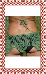 trikini - Zöld horgolt trikini trikini - Zöld horgolt trikini